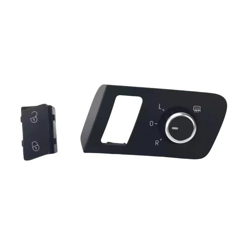 For VW Touran Caddy 2003-2017 Car Side Door Control Switch Mirror Switch Adjust Knob Automobiles Interior Replacement Parts