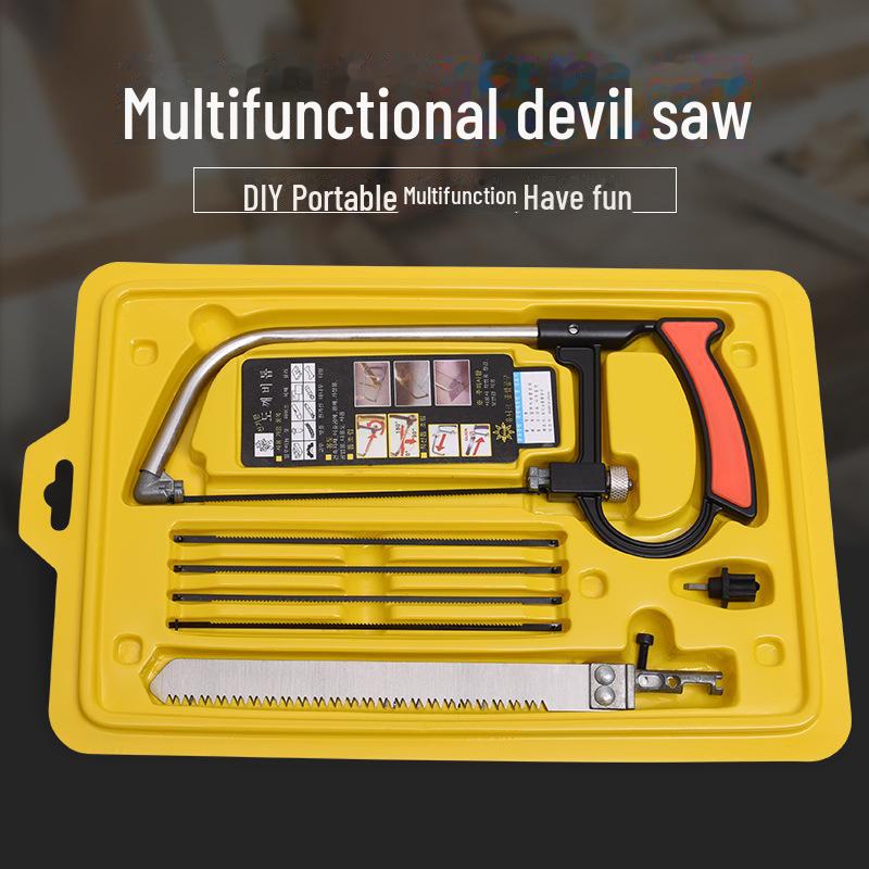 Korean Multi-Function Mini Hand Hacksaw with Frame