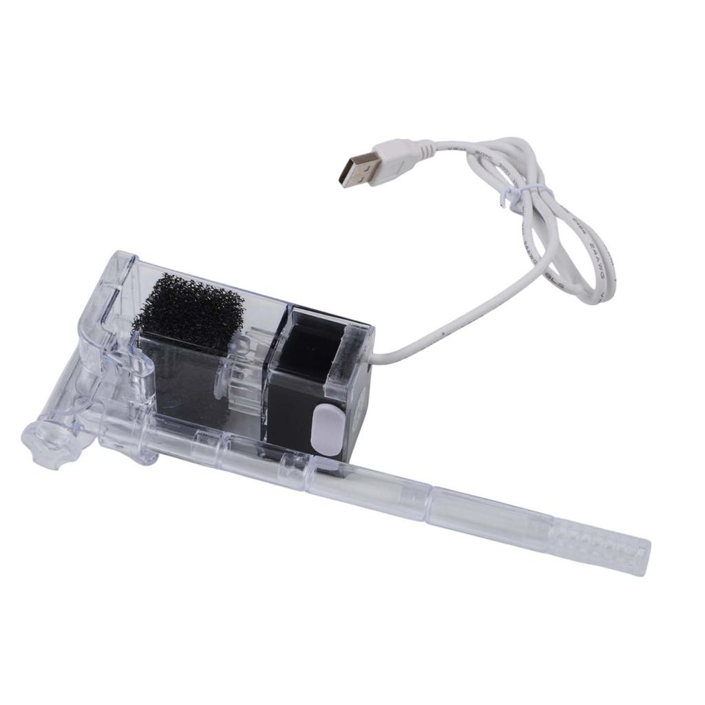 Für Heim-Aquarien Außenfilterpumpe Geräuschloser Betrieb Filterpumpe PVC-Konstruktion Geringer Stromverbrauch Einfache Installation