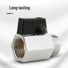 1/2 Inch Mini Copper Ball Valve, Internal & External Threads, Pneumatic Switch
