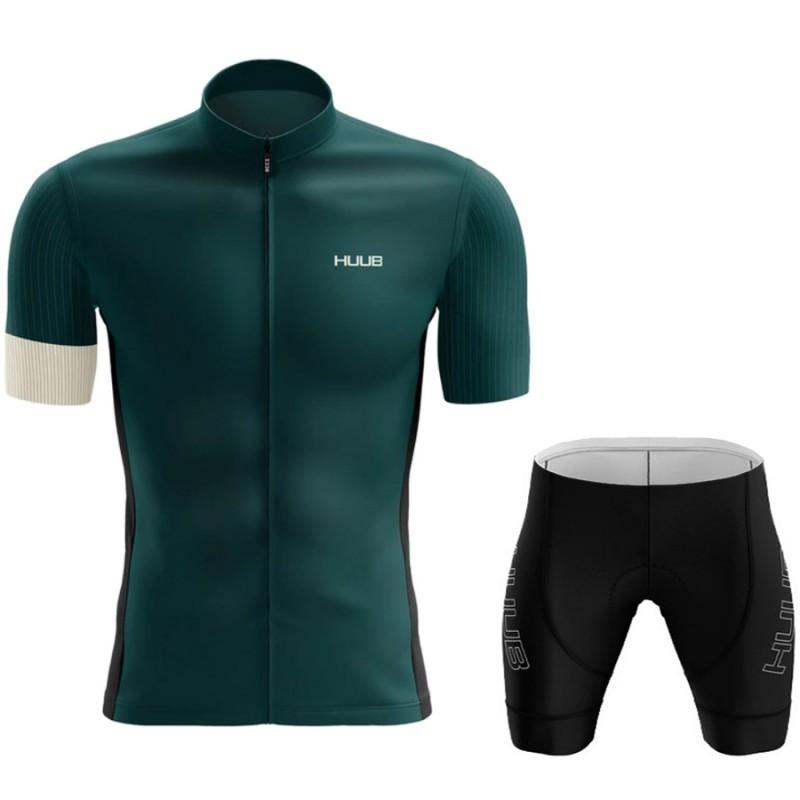 HUUB Mens Cycling Jersey Set Short Sleeve Quick Dry Breathable Mountain Road Bike Apparel