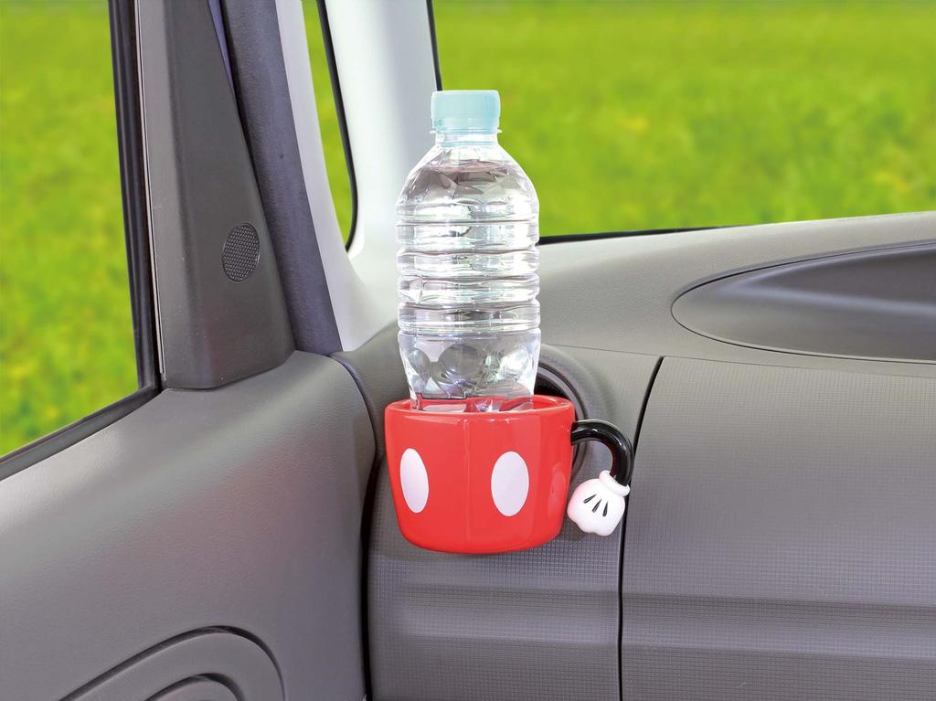 Napolex Drink Holder Disney Car Goods AC Holder Mickey Cafe Cup Design Universal WD-276