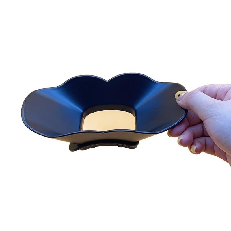 

Anti-Splash Flow Hood For Slushy Machine FS301/300 Slushie Maker Machine Accessories 3D Printed Plastic Liquid Guide Cover чорний