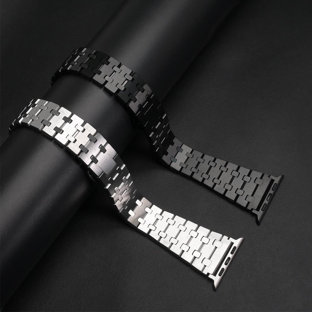 Stainless Steel Strap for Apple Watch Ultra3 49mm 46mm 44mm 45mm 41 40mm 38 42mm Metal Bracelet for Iwatch 11 10 9 8 7 6 5 SE3 4