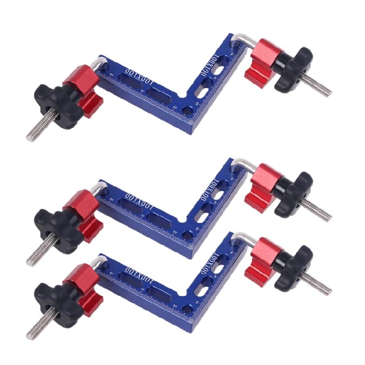 90° Right Angle Clamp Fixing Clips Picture Frame Corner Woodworking Hand Tools