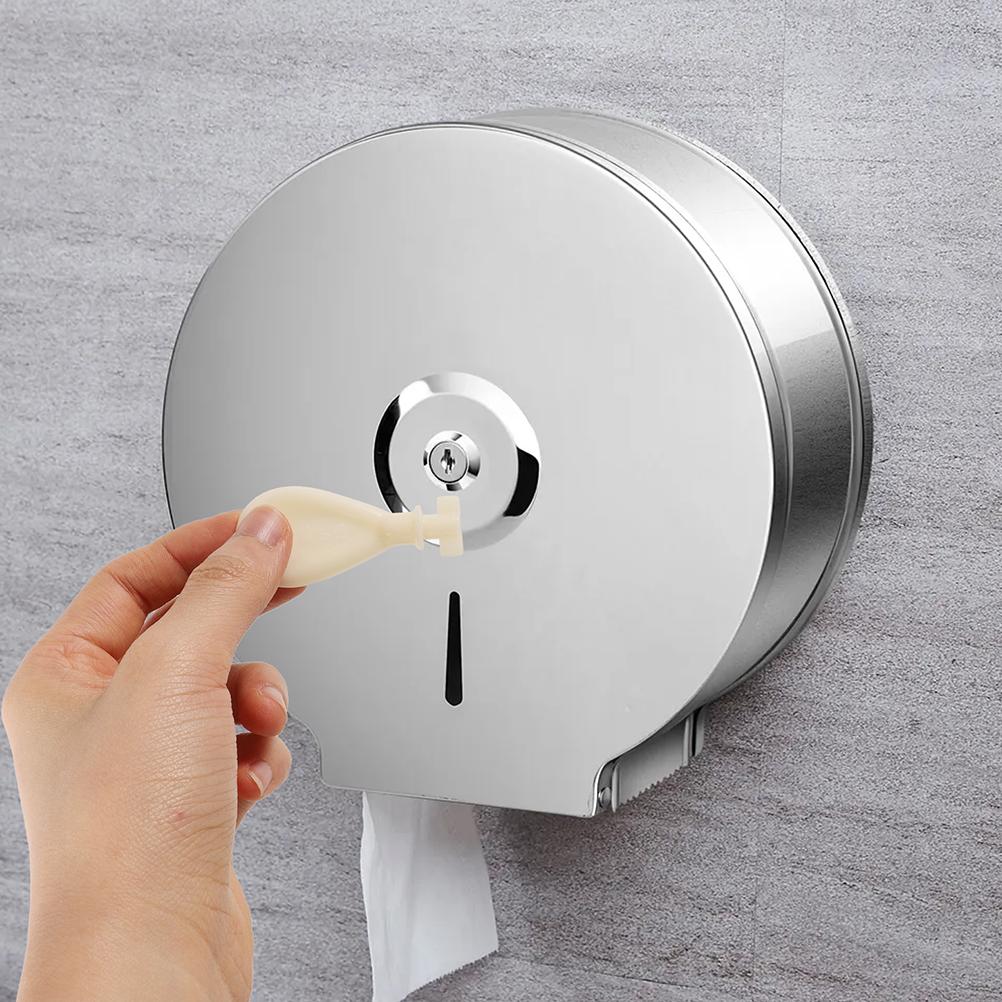 3 Pcs Universal Paper Towel Dispenser Key Sturdy Plastic Tissue Holder Replacement Toilet Paper Dispenser Keys Commercial Roll