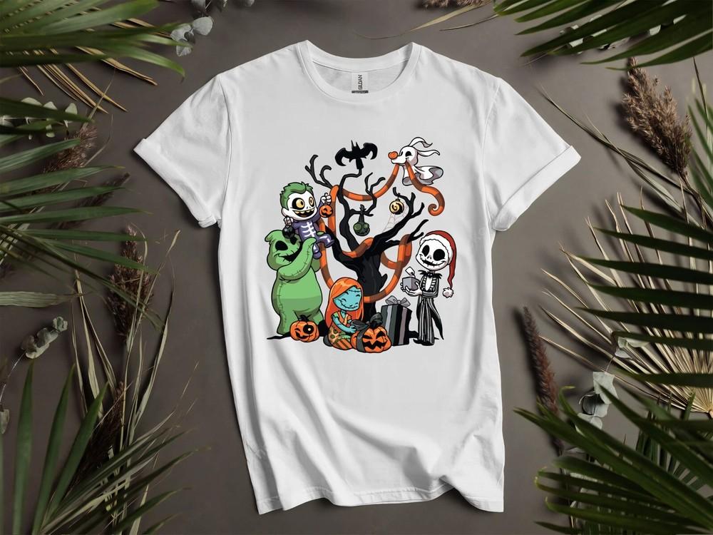 

Halloween Jack Skellington Poster T-shirt T shirt Men Women Unisex Tshirt K922 2XL
