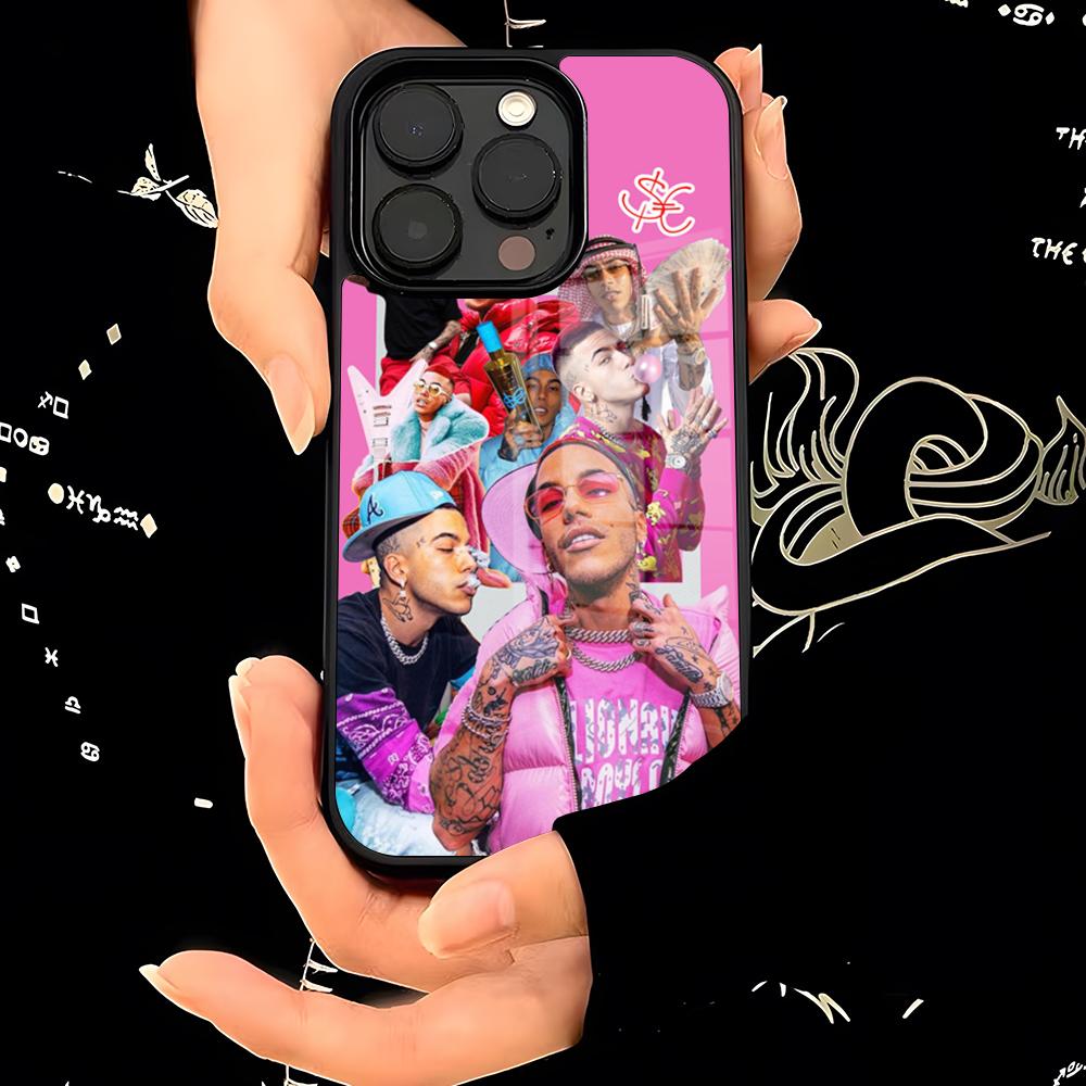 S-Sfera E-Ebbasta Singer Phone Case PC+TPU For Samsung Galaxy S26 S25 S23 S24 S21 S22 S20 Ultra Air Fe Plus Cover