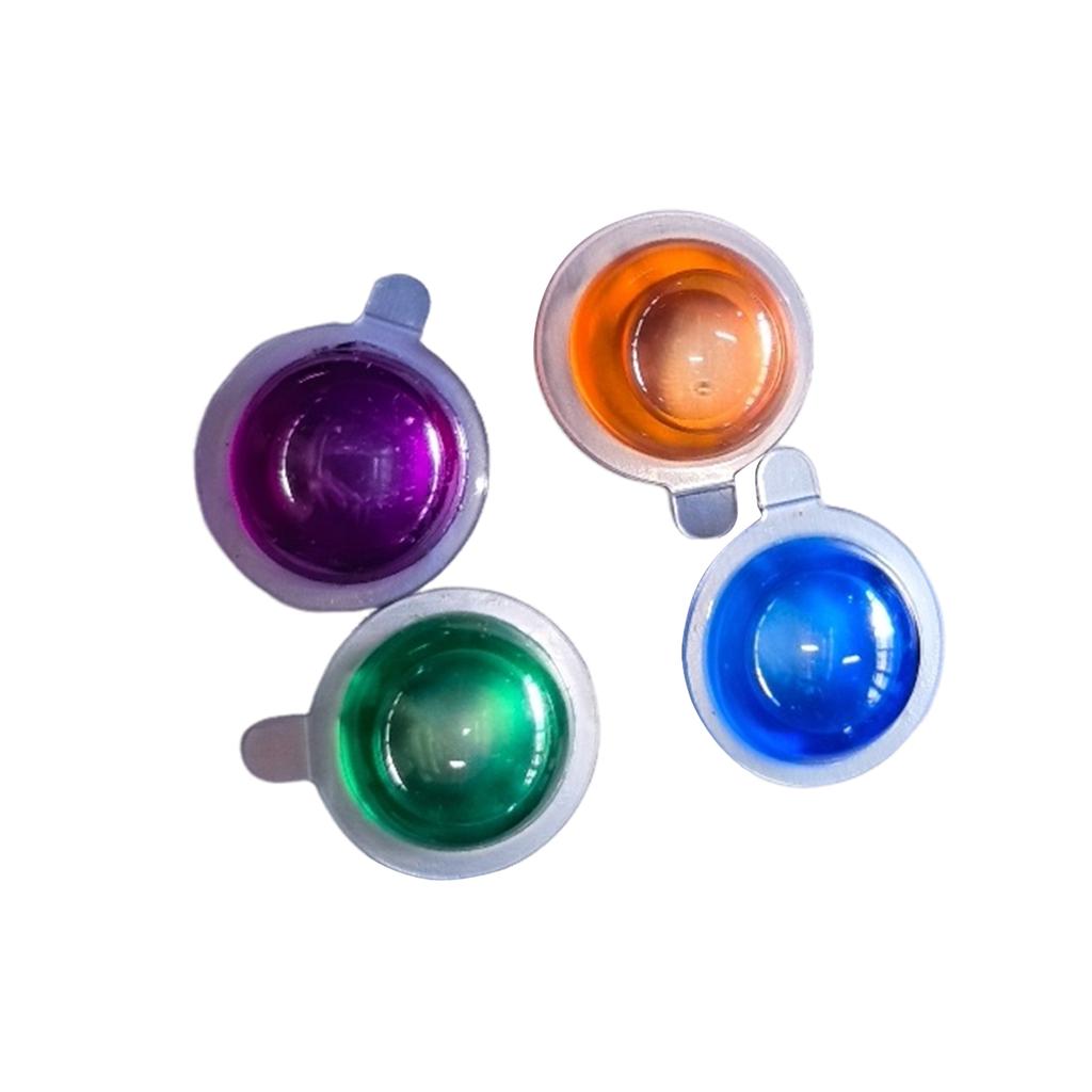 4 Stück Sommerpflanze Ätherisches Öl Mückenschutz Armband Nachfüllungen 4 ml Ätherische Öl-Kassetten Kompatibel mit Mückenarmbändern
