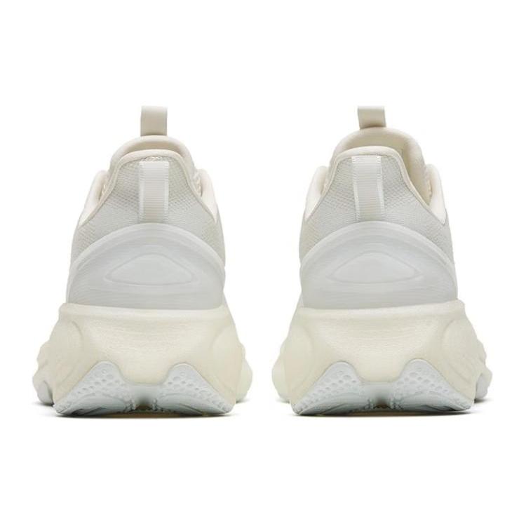 New Anta Anti Slip And Wear Resistant Breathable Low Top Running Shoes Women's Ivory White 122325521-2