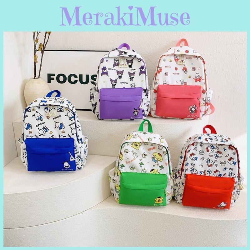 Colorful And Delightful Kids Backpack In Pink Purple Blue Green Red Perfect For School Days