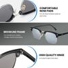 Sunglasses for Women and Polarized UV Face Slimming Suitable for and Outdoor Stylish P1152S64 [Cyxus] Men, Lenses, Protection, Effect, Fishing,