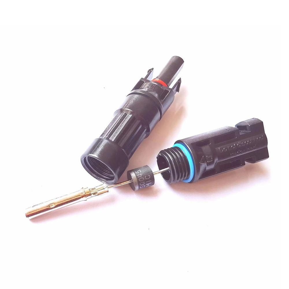 1Pcs IP67 Waterproof Photovoltaic Diode Connector for Solar PV System