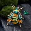 Modische Honigbiene Emaille Brosche - Niedliches Insekten Schmuckstück Pin