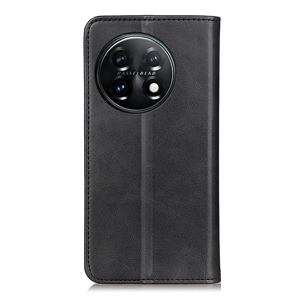 For OnePlus 11 5G Magnetic Auto Closing Mobile Phone Stand Case Split Leather Drop-proof Cover Wallet