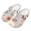For Women Men EVA Clogs Cartoon Printed Flexible Breathable Slip On Garden Shoes Beach Pool Bathroom Home Home Slippers Beach Wear