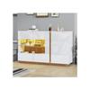 Shiny Buffet Commode, Wooden Base, Hallway Commode 138*38*90.5 Cm