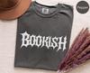 Gothic Bookish Book Lover T Shirt, Gift For Reader, Edgy Hardcore Book Nerd Tee, Bookworm Dark Academia Victorian Shirts