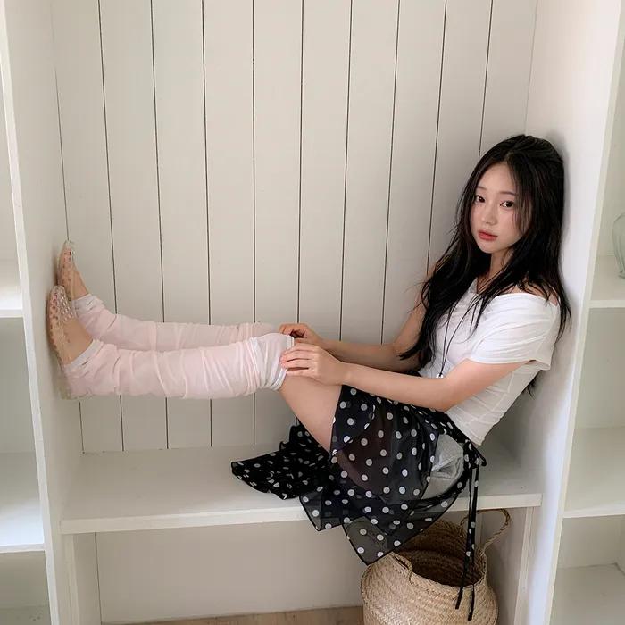 Sugar Loose Long Leg Warmers (pink)