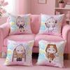 Alya Sometimes Hides Her Feelings Pillow Case Plush Fabric Soft Double-Sided Printed Sofa Warm Winter Home Gift Cushion Cover