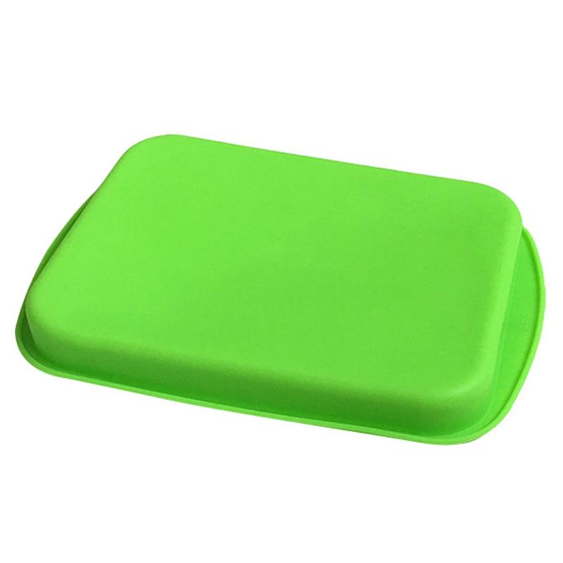 1pc Rectangular Silicone Cake Pan Non Stick Baking Mould For Bread Toast Cake Tools Baking Accessories Random