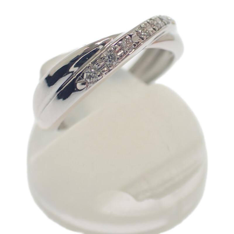 no brand  #4(JP Size) ring Pt900Platinum Women