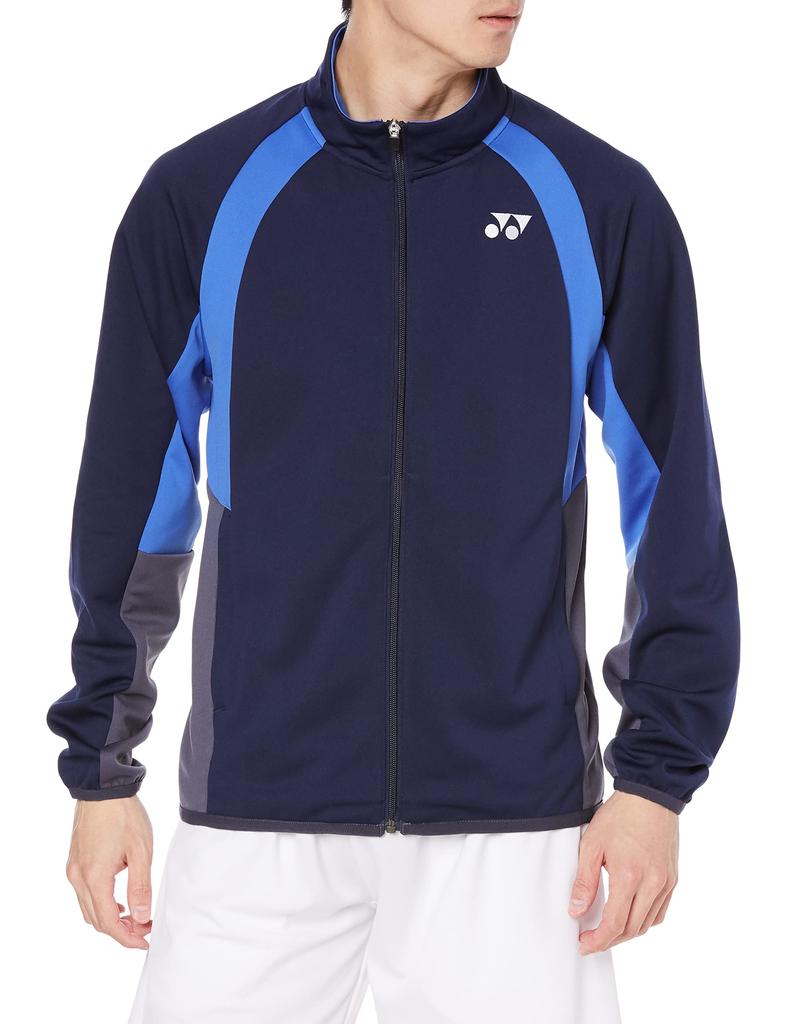 YONEX Knit Shirt Navy Blue Size L Warm-Up (Fit Style), (019),