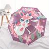 1pc Adorable Animals Automatic Open/CloseUmbrella-CuteUmbrella with Cute Design, Portable 3-Fold Compact Umbrella for Men & Women, Valentine