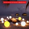 LED Waterproof Solar Luminous Ball Light for Outdoor Lawn, Garden, Beach, and Landscape Decor