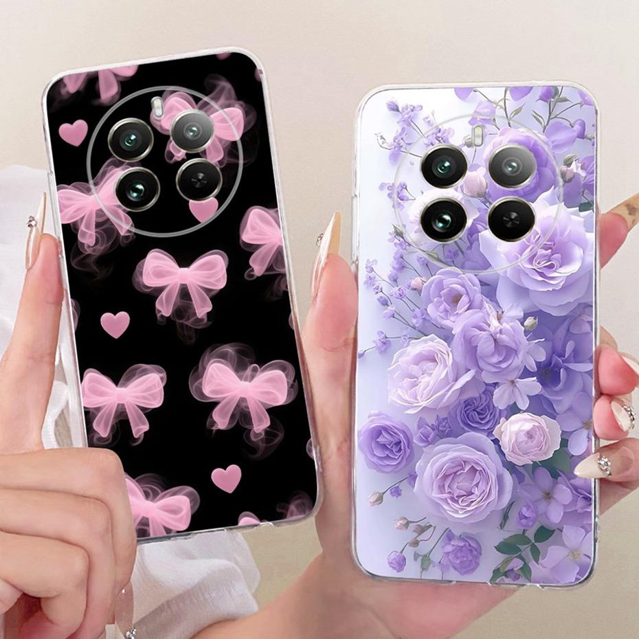 Cute Printing Phone Case For Realme 12 Pro+ / 12 Pro Soft Silicone TPU Cases For Realme 12Pro Plus 5G Covers Bumpers