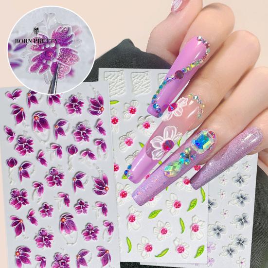 

Нежные наклейки для ногтей Украшения Для ногтей Анти-падающий DIY Nail Art Использование