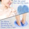 - Shower Foot Massager - Exfoliating Pads to Promote Blood Circulation, Bathroom Accessories