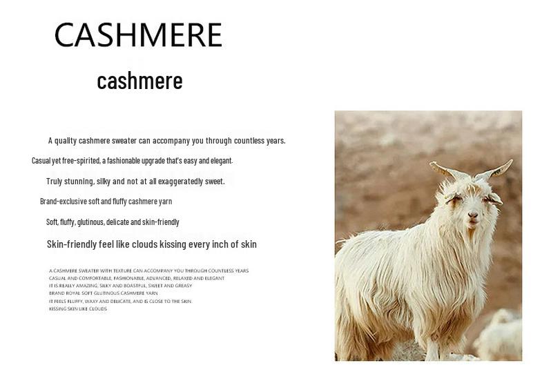 2023 Autumn/Winter Women's Polo Collar Cashmere Cardigan: Slimming, Fashionable, Loose-Fit, Long Sleeve Sweater