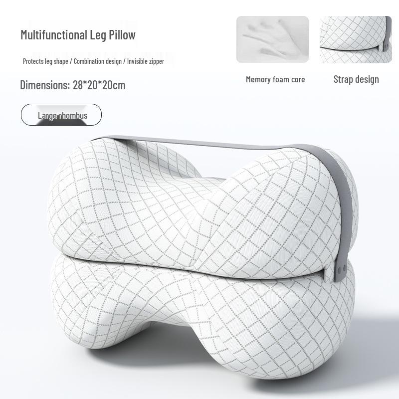

Memory Foam Leg Pillow for Side Sleepers and Pregnant Women 28*20*20 cm
