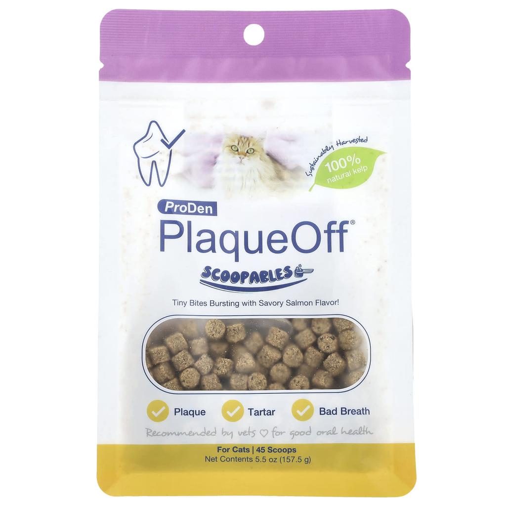Proden Plaqueoff® Scoopables, For Cats, Salmon, 5.5 Oz (157.5 G)