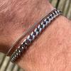 Vnox Mens Simple 3 -11mm Stainless Steel Curb Cuban Link Chain Bracelets For Women Unisex Wrist Jewelry Gifts