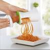 Versatile Vegetable Spiral Slicer And Twister For Thick And Thin Noodle Spirals
