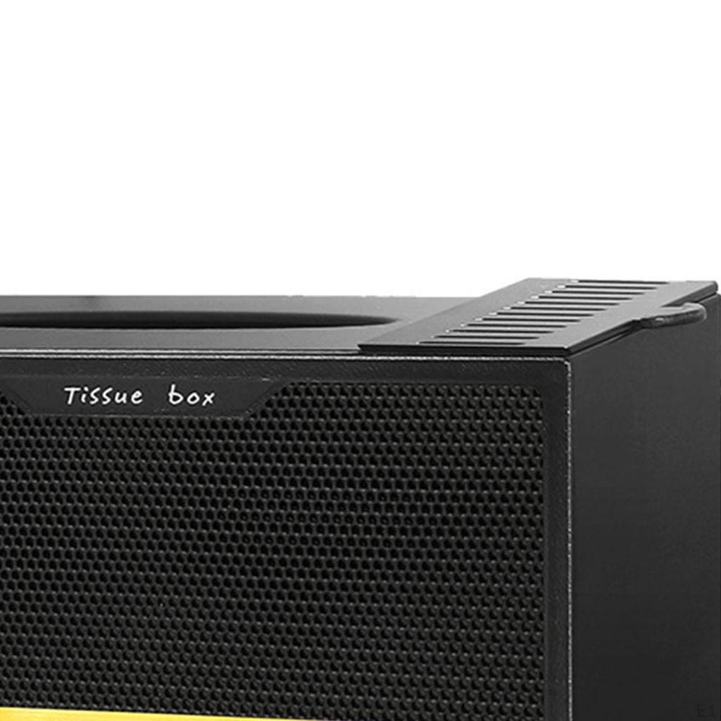 Tissue Box Cover Decorative Multifunction Guitar Picks Holder Napkin Dispenser for