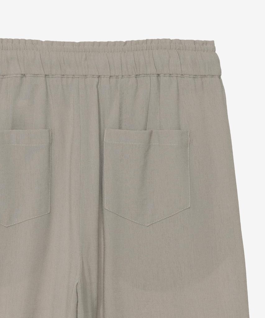 MIND BRIDGE WOMEN [W] Wide Linen-Like Full Elastic Waist Pants