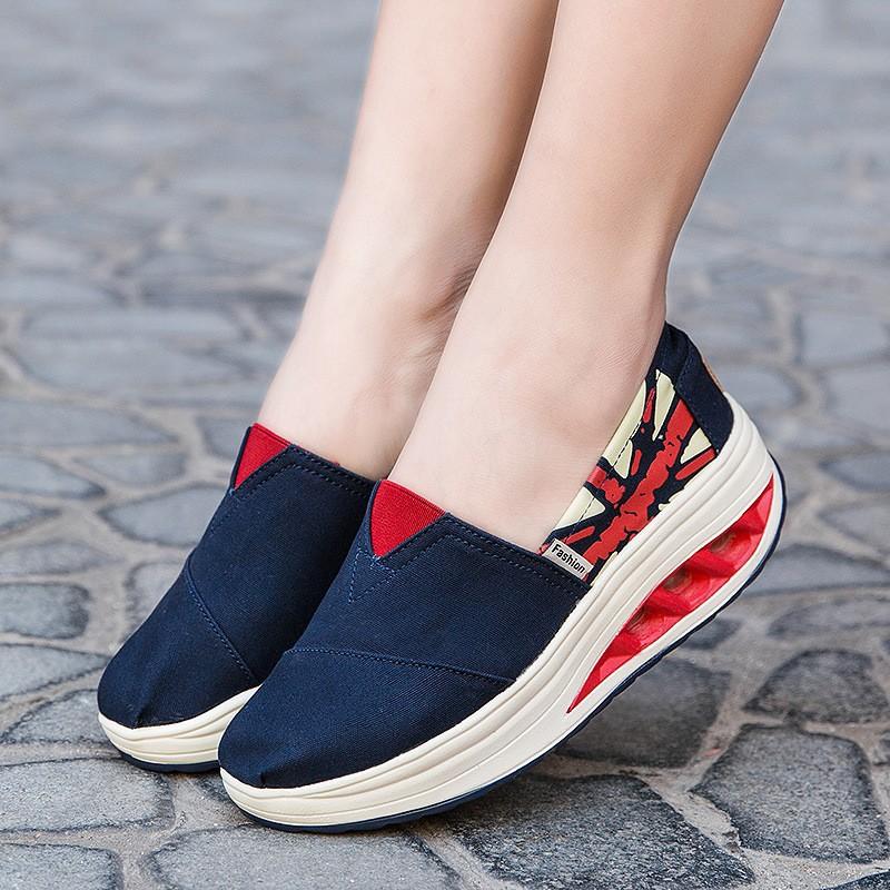 Spring Low-top Canvas Outdoor Solid Color Board Shoes Single Shoes Cloth Shoes