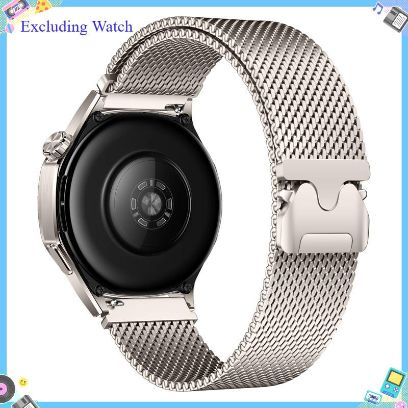 18/20/22mm Milanese Loop Strap For Huawei Watch GT6Pro 5 4 GT5Pro 46mm Metal Parachute Buckle For Samsung Galaxy Watch 7 6 4 4