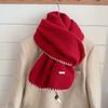Soft Knit Scarf Women Men Winter Solid Color Warm Lightweight Unisex