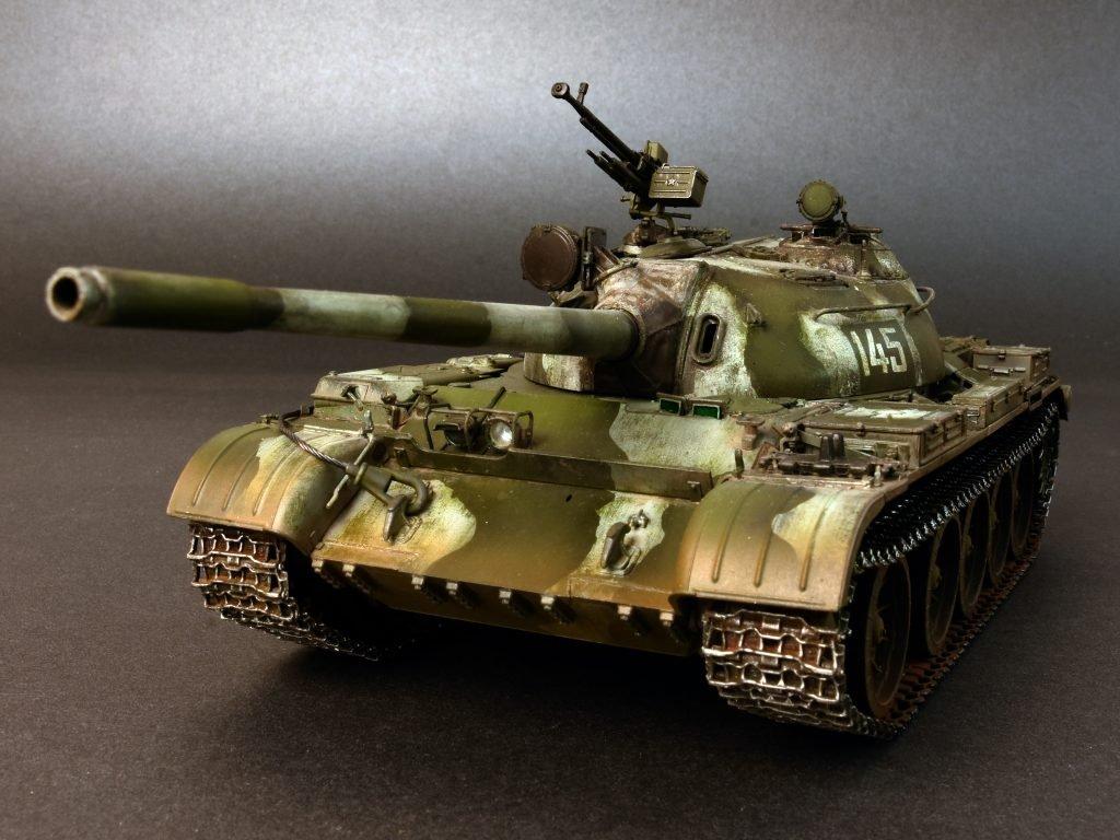 Miniart Scale Soviet Medium Early Full Interior Reproduction Plastic Model Kit MA37011 1/35 T-54B Tank, Production, (Interior Kit)