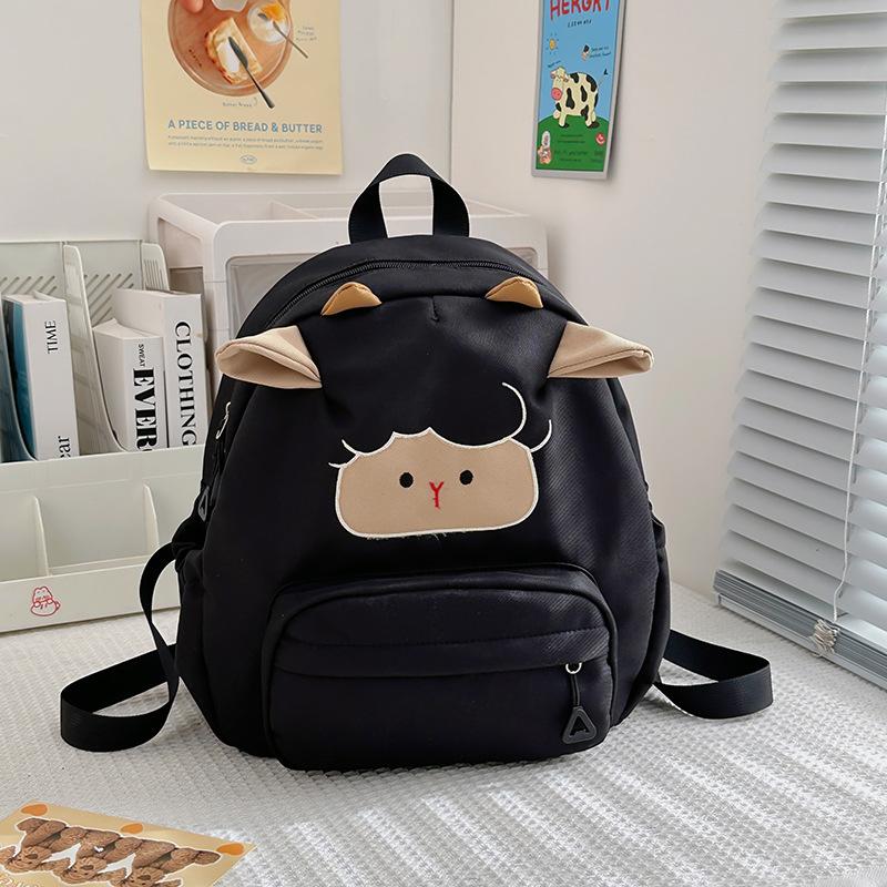 New Fashion Leisure Cute Lambs Traveling Out of The Street Advanced Sense Girls' Light Out of The Street Schoolbags Backpacks and Backpacks.