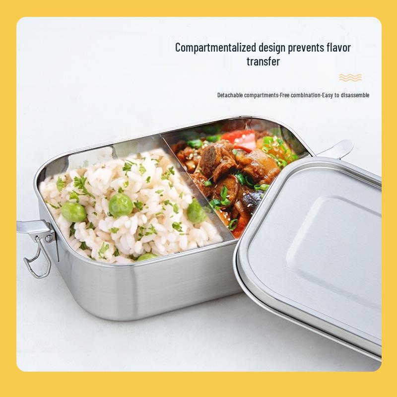 304 Stainless Steel Leak-Proof Bento Lunch Box