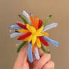 Hair Accessories New Year Colorful Glowing Fireworks Twist Bar Hair Clip Women 2026 New Style Atmosphere Hair Clip Duckbill Clip