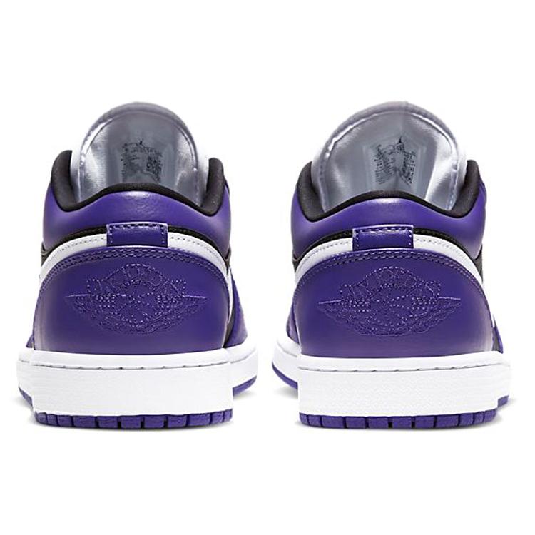 New Jordan 1 Low Court Purple 553558-501