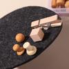 114Pcs Decorative Wood Push Pins Various Style Wooden Drawing Thumb Tacks with Storage Box Fixing Photos Cork Board Thumbtack