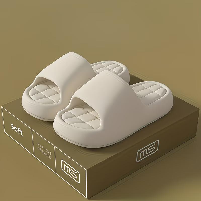 Women'S Cloud Slippers with Ultra-Soft Cushioning EVA Soles, Lightweight Non-Slip Pillow Sandals, Suitable for Indoor and Outdoor Use, Women Shoes