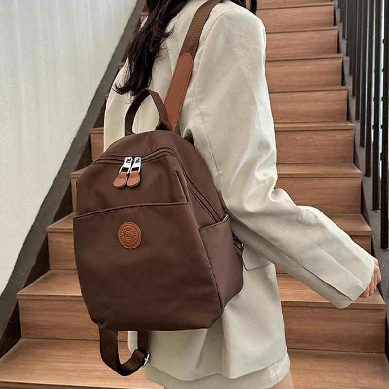 Backpack Women's New Backpack Outdoor Leisure Travel Commuter Bag Small Light Time Shangshu Bag for Women